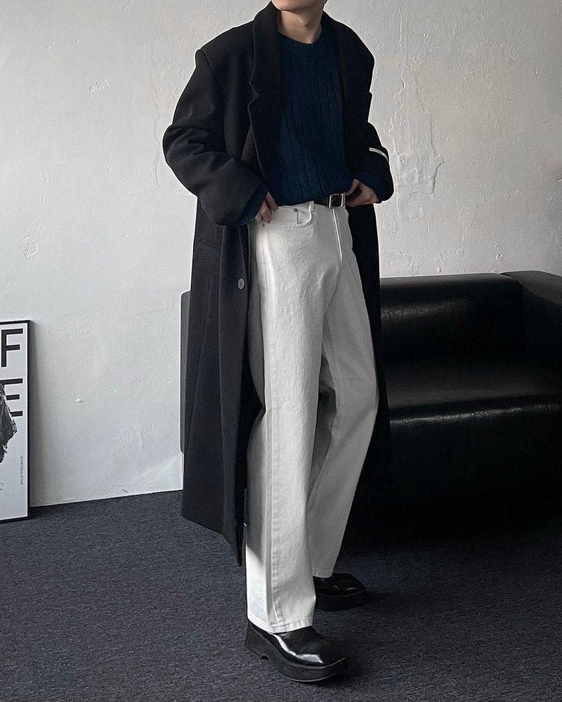 YM Lauren Wool Dart Coat (4 colors)