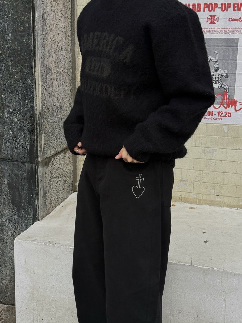 ハーツスタッズソフトパンツ