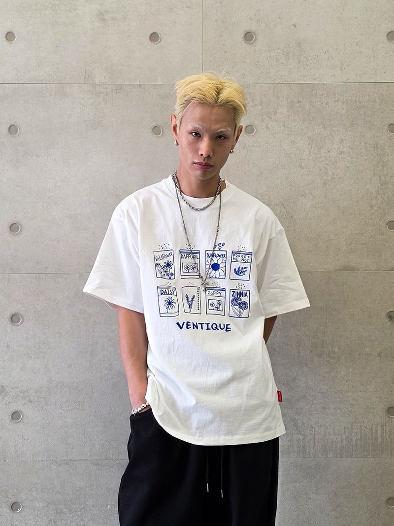 VENTIQUE Seed T-shirt 2color