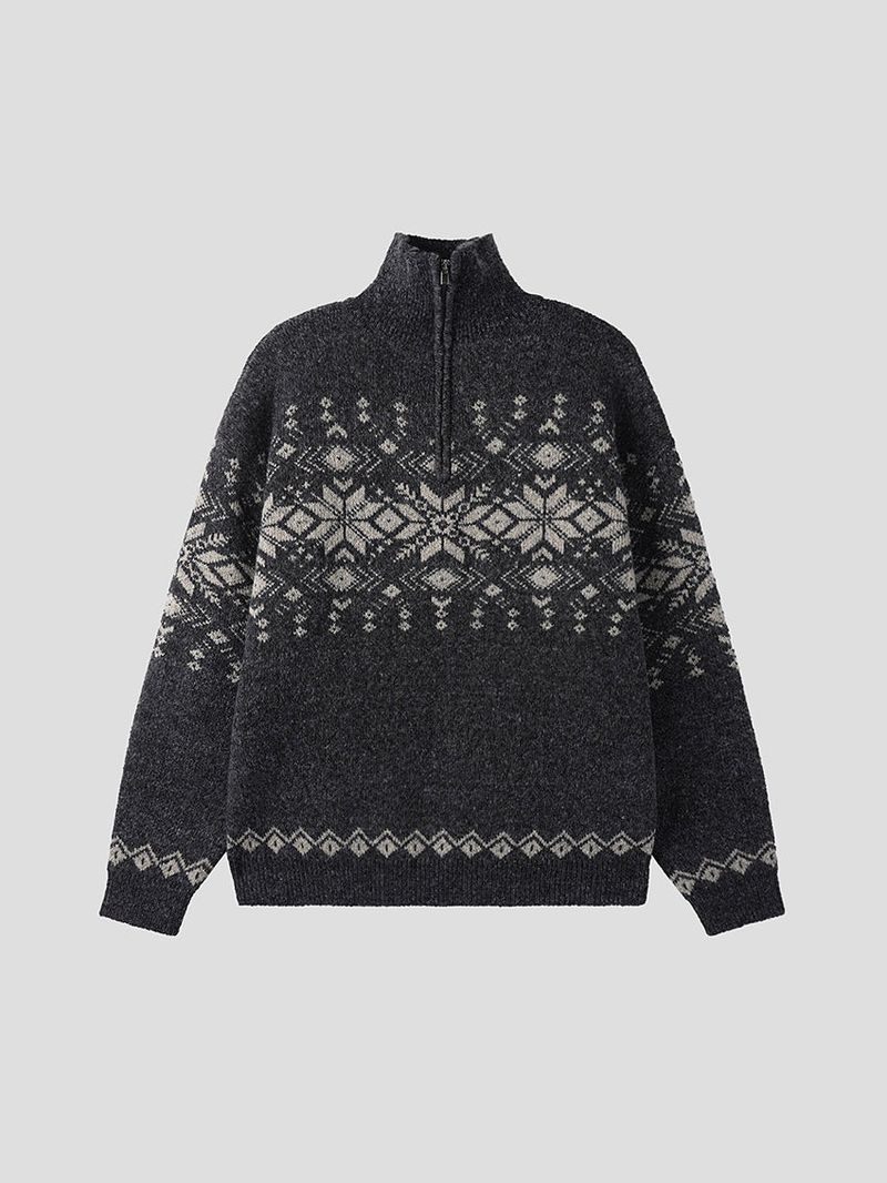 No.1000 P half zipper KNIT