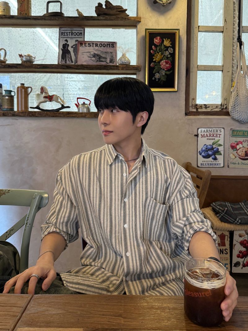Settle stripe shirt