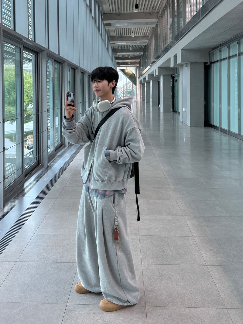 Curry Oversized Hooded Zip-Up (3 colors)