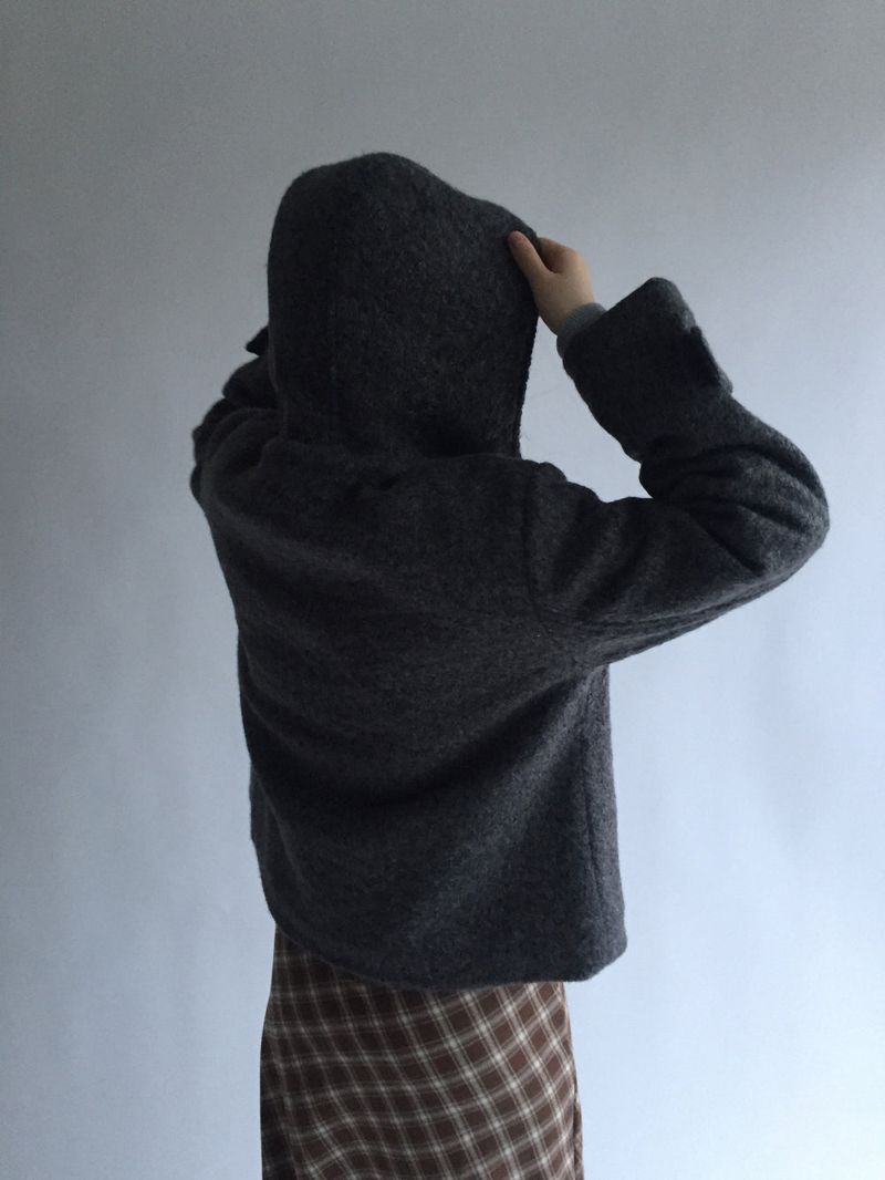 Short duffel coat