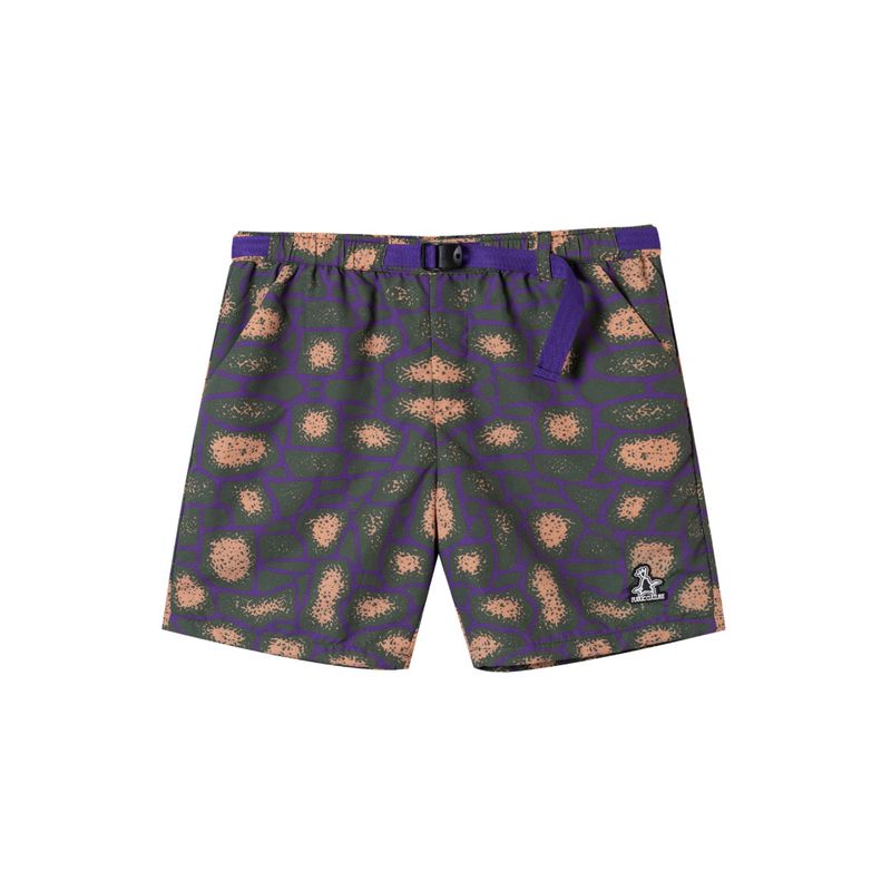 Stone Nylon Shorts - Yellow