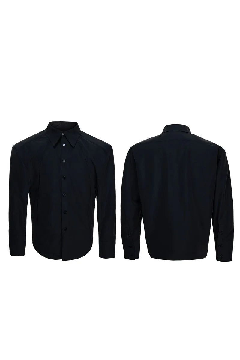 Crisp Solid Oversized Shirt