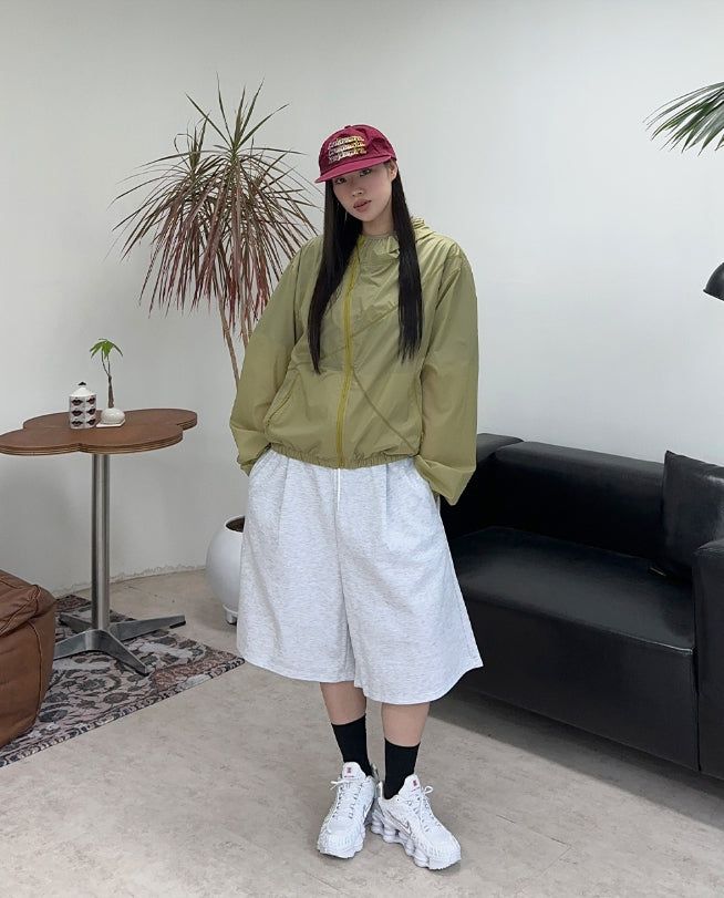 Harmen Pintuck Happo Bermuda Pants