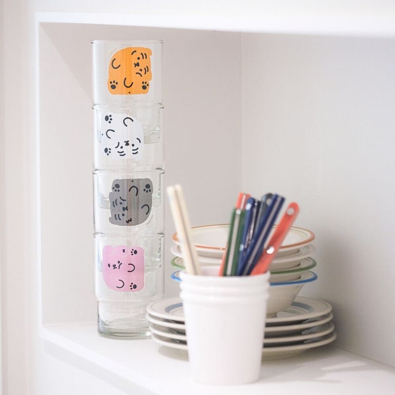 MUZIKTIGER STACKABLE CLEAR CUP