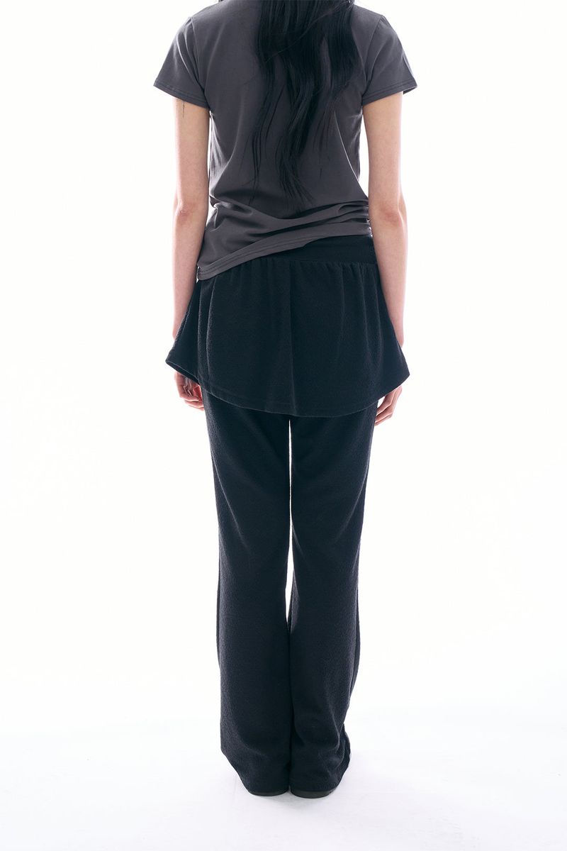 Caligo layered skirt pants