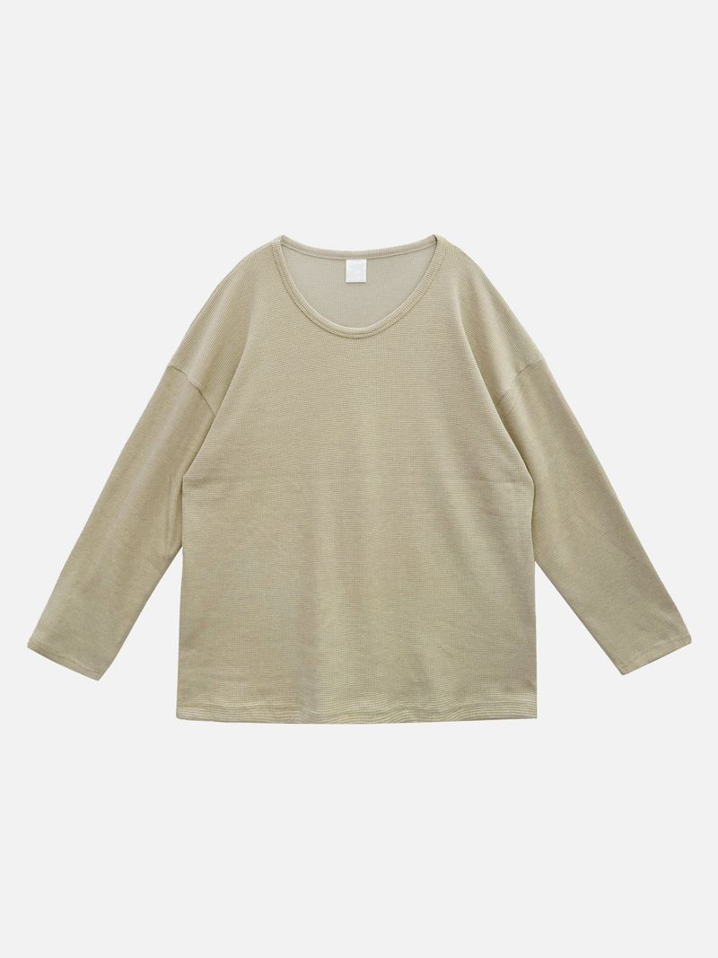 Module Basic Waffle Uniqlo Long Sleeve 4C