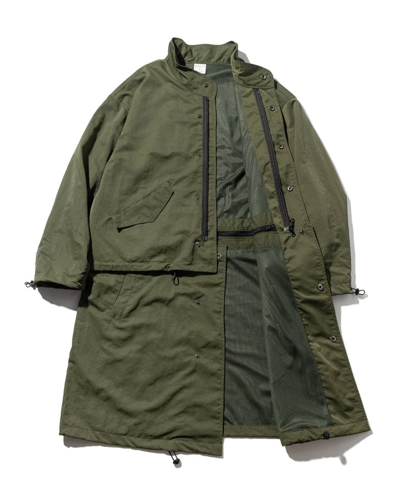 DETACHABLE NYLON COAT