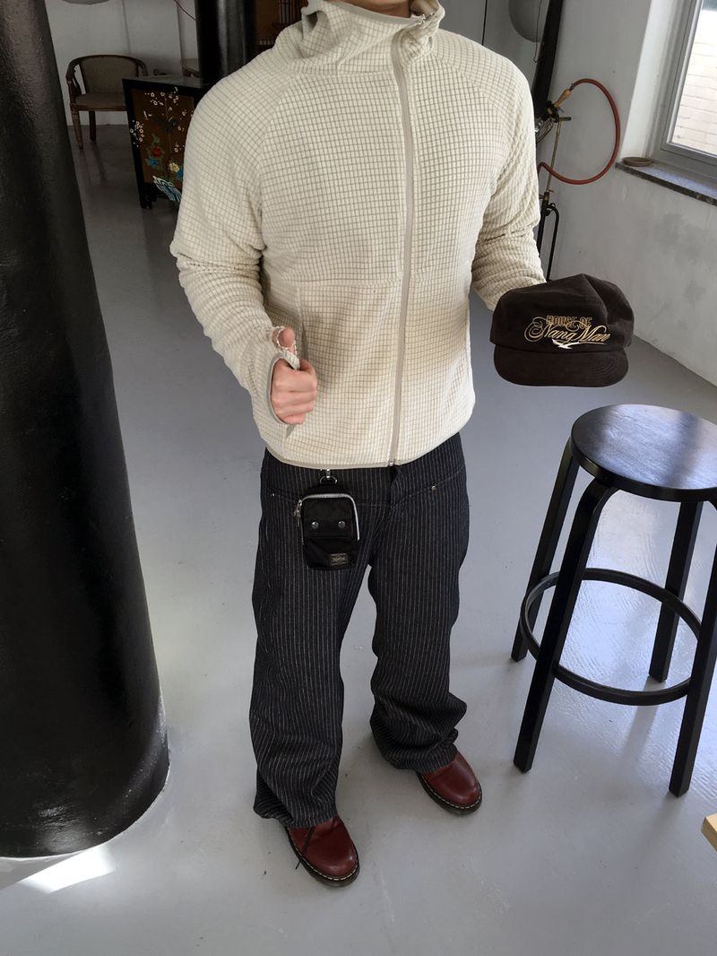 No.1594 G diagonal ZIP-UP (4color)