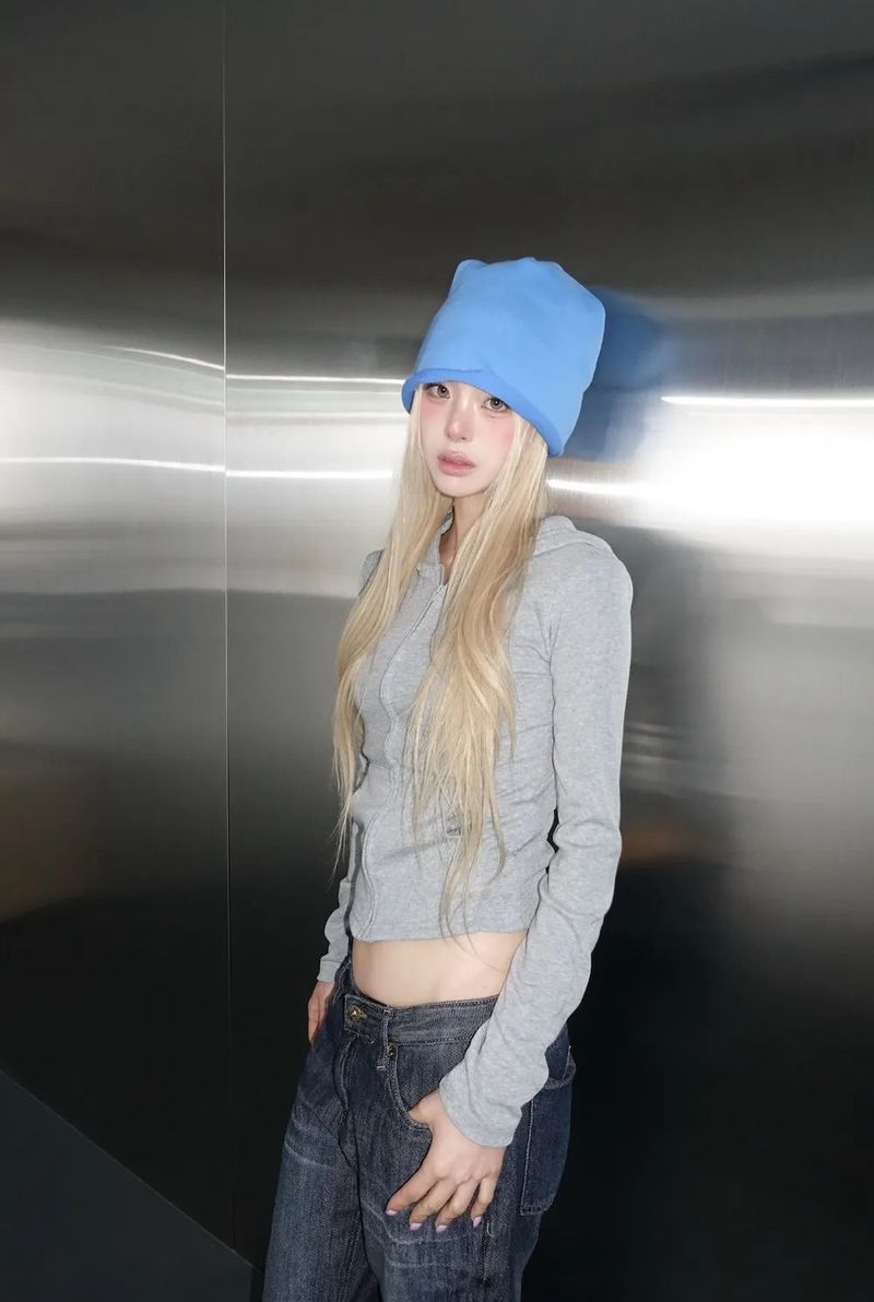 Raw wide Denim