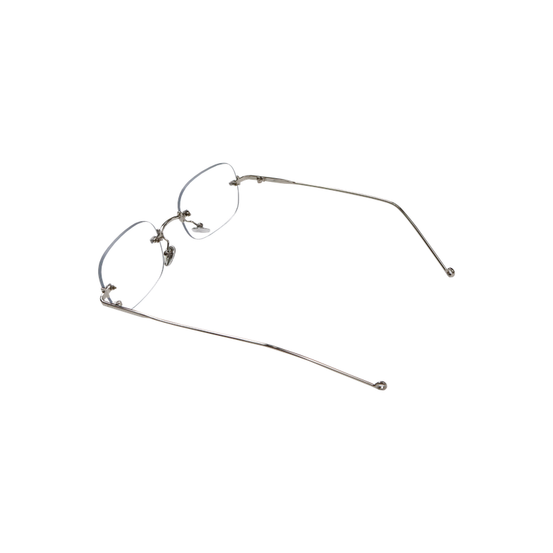 SQUARE RIMLESS GLASSES