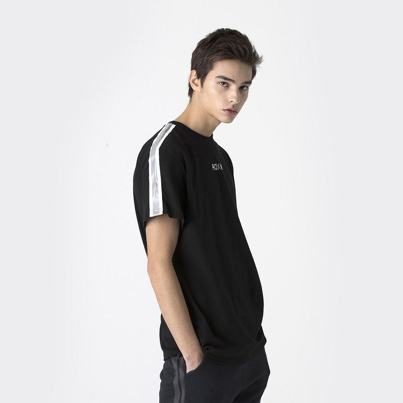 AOX(エーオーエックス)の「Aox line SS tshirt(Black)(Tops)」