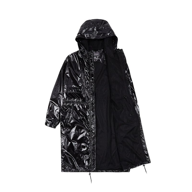 [24SS LSD COLLECTION] Hooded Nylon Raincoat_Black