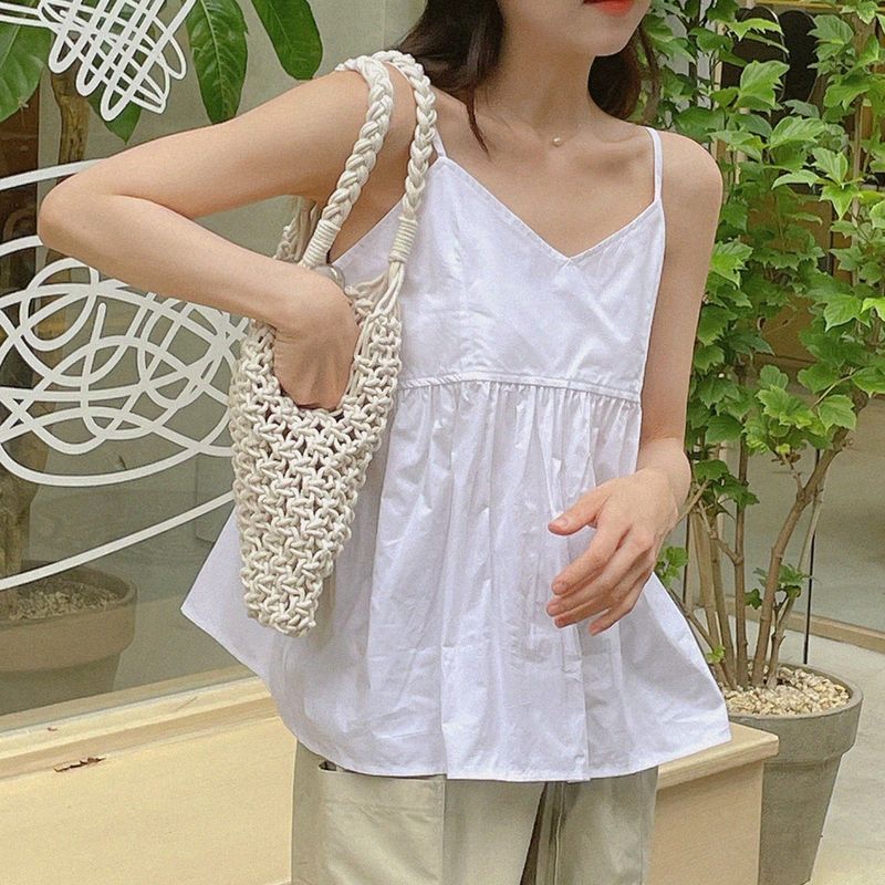 natural mind（ナチュラル マインド）の「Orning Cotton Sleeveless Blouse（Tops）」