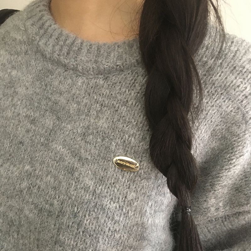 Your Wool Bokashi Pendant Round Knitwear