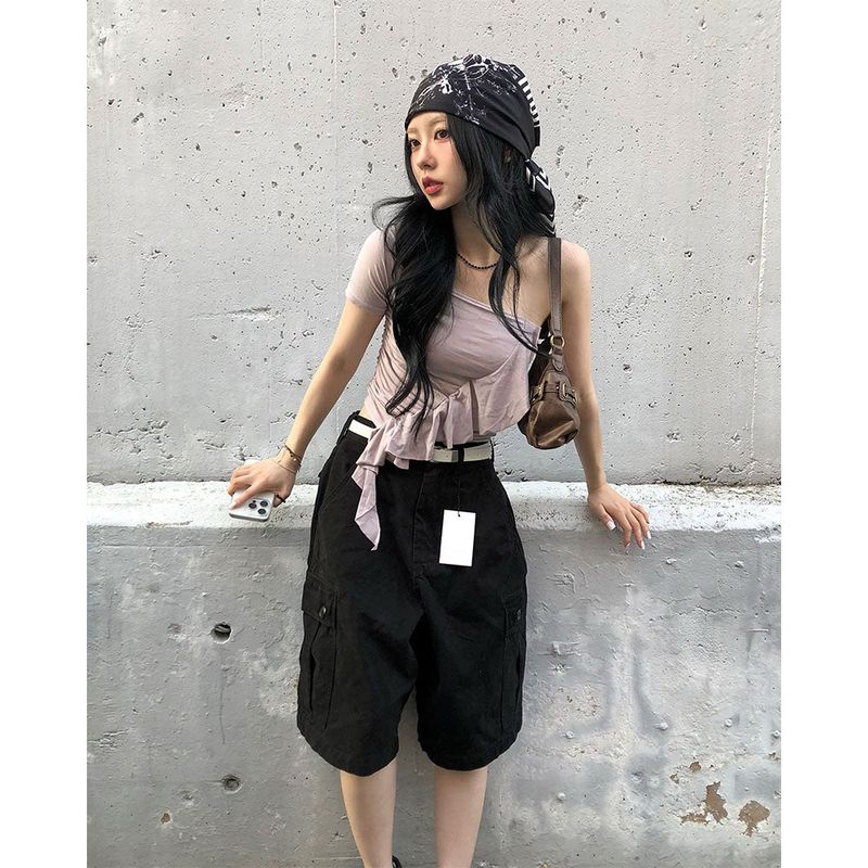 Off Ruffle T
