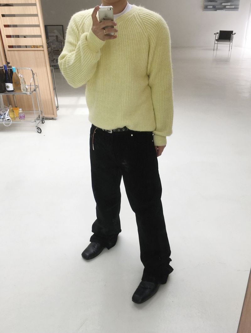No.1889 peach color SW cotton PT (4color)