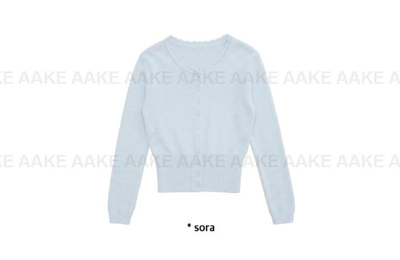SHEER WAVE CARDIGAN
