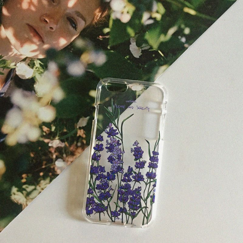 Lavender (Galaxy) Jelly Case
