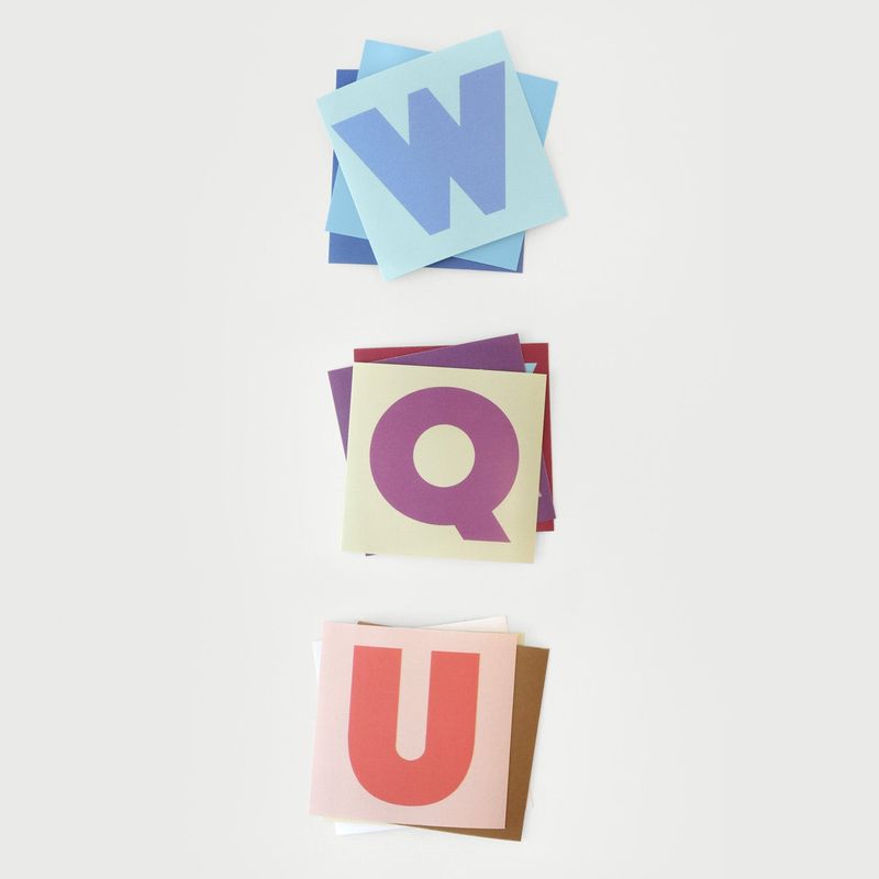 oab big alphabet pack / removable sticker set