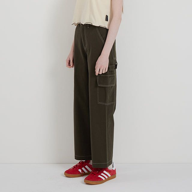 KHAKI COLOR CARGO PANTS
