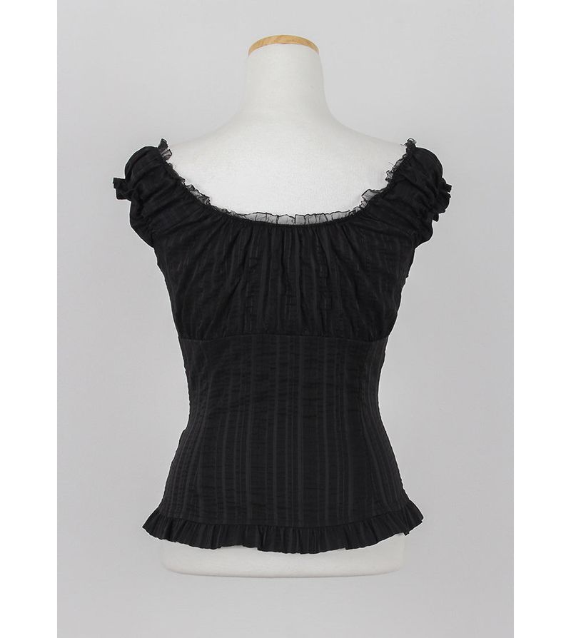 FRILL LACE BLOUSE