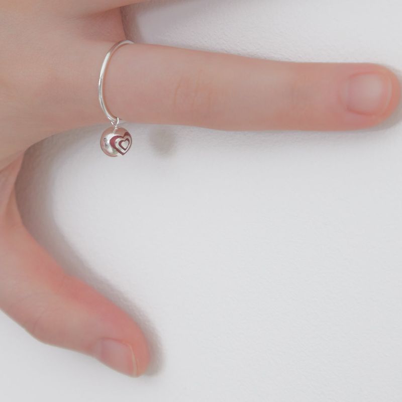 FILLOW(フィロー)の「puffy heart tinkling ring(Accessories)」