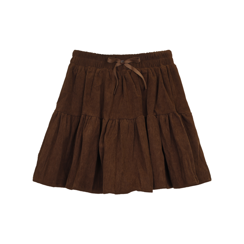 NEAT CORDU GATHER SKIRT