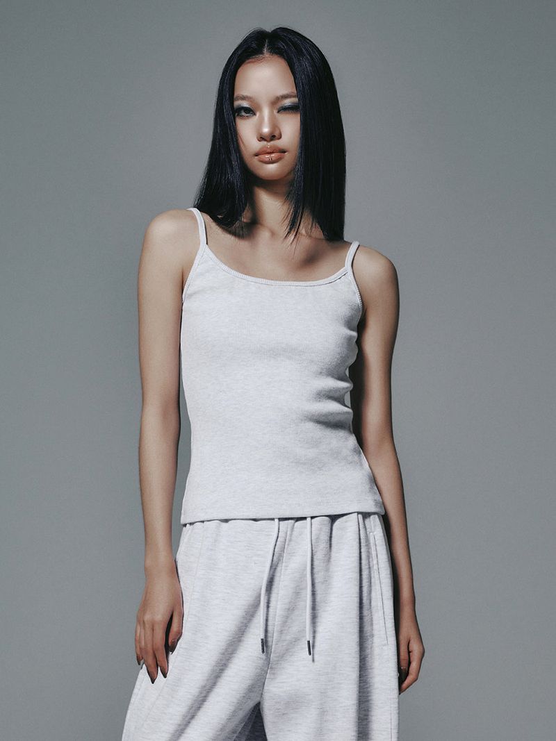 NYXX（エヌワイエックスエックス）の「MOON SLEEVELESS HEATHER GREY（Tops）」