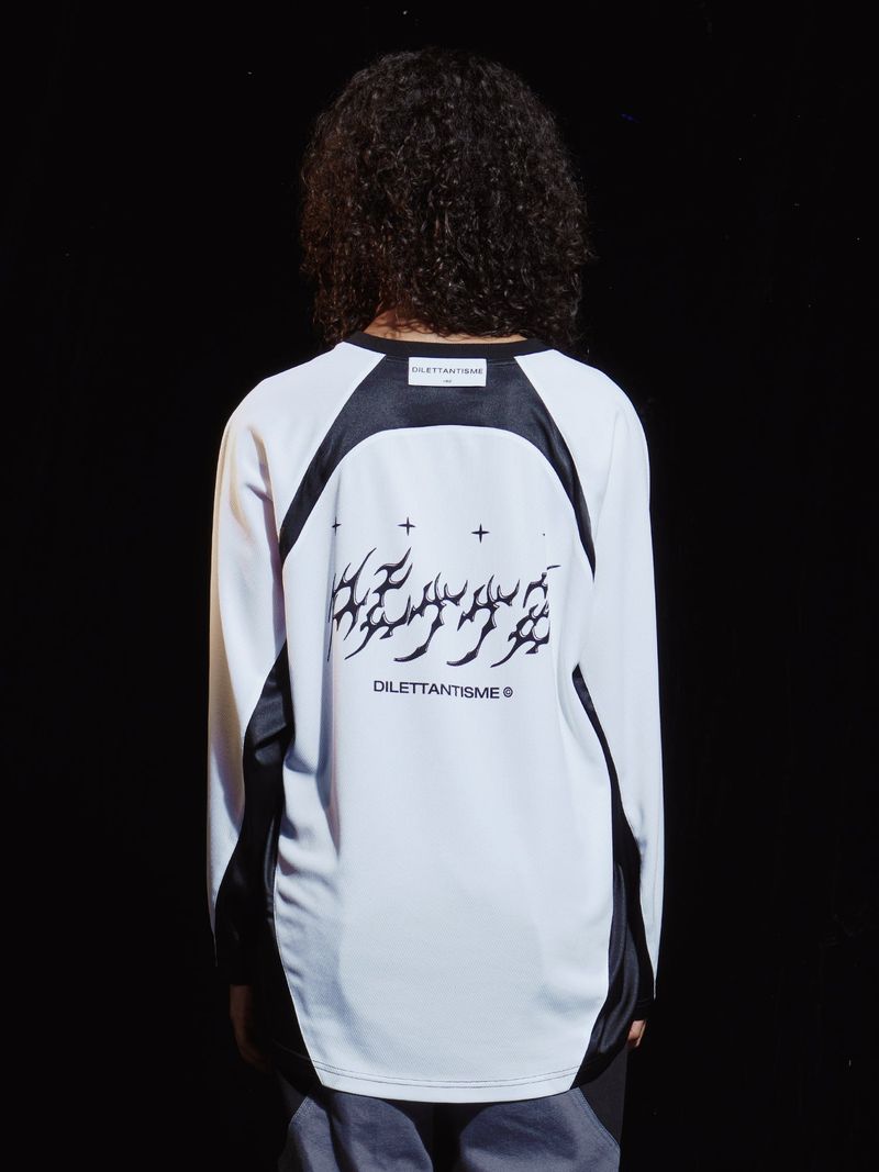 SPORTS FOOTBALL JERSEY T SHIRT (WH)