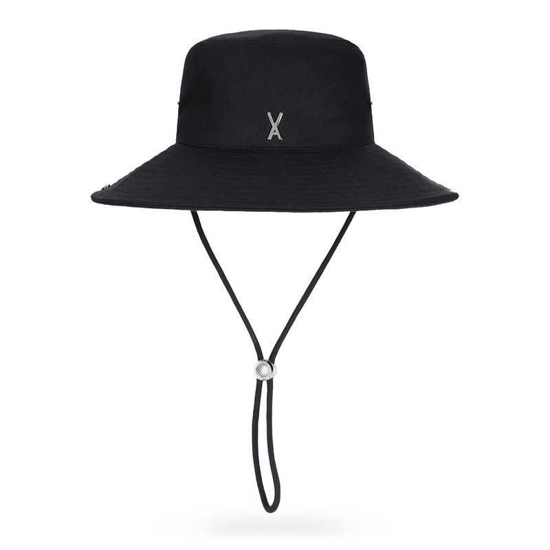 VA Stud Safari Bucket Hat  / Black