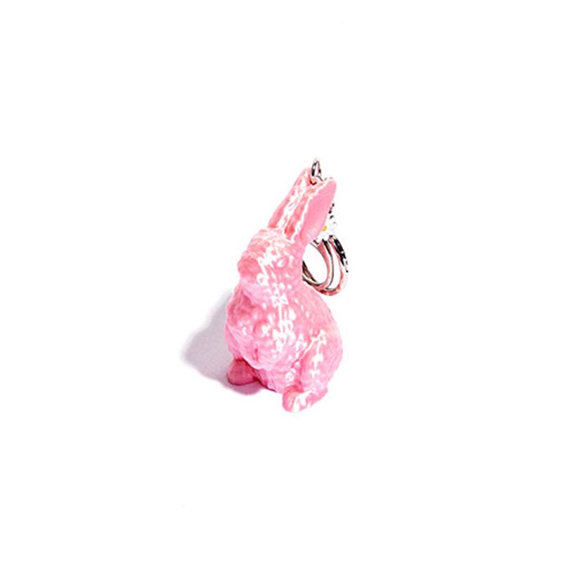 3D BLiNG RABBiT KEYRiNG