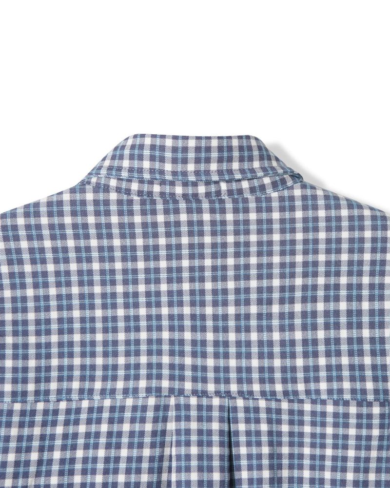 N Semi Crop Check Shirt