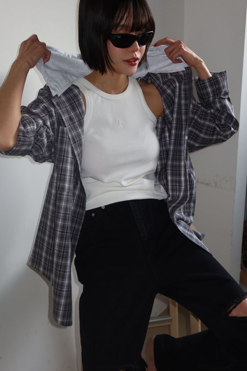 ALL-DAY SLEEVELESS TOP_WHITE