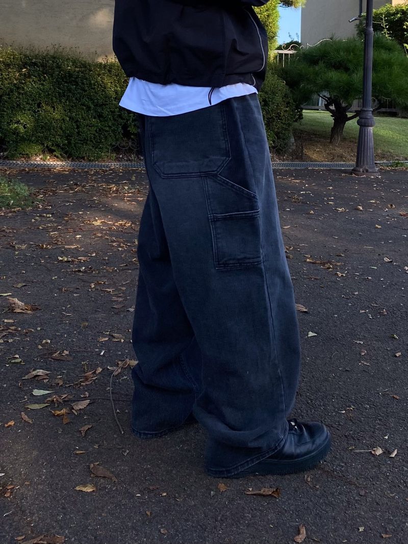 Skipper Balloon Carpenter Denim Pants 2C