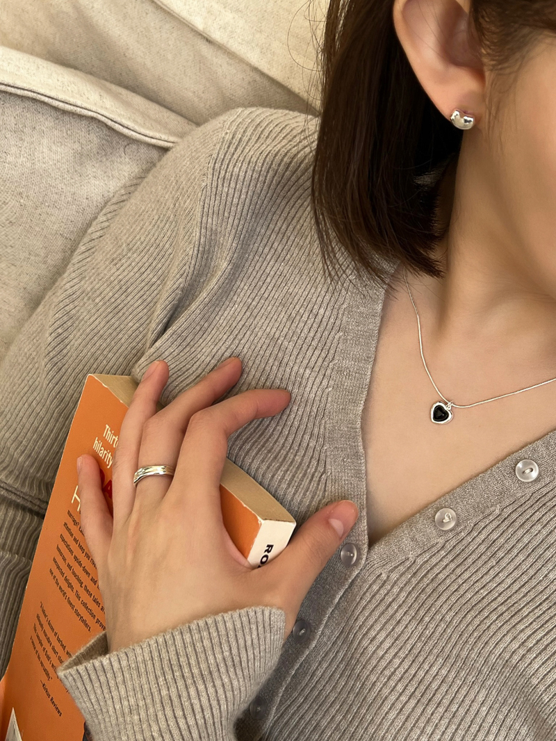 Gentle ring (silver) *1PCS