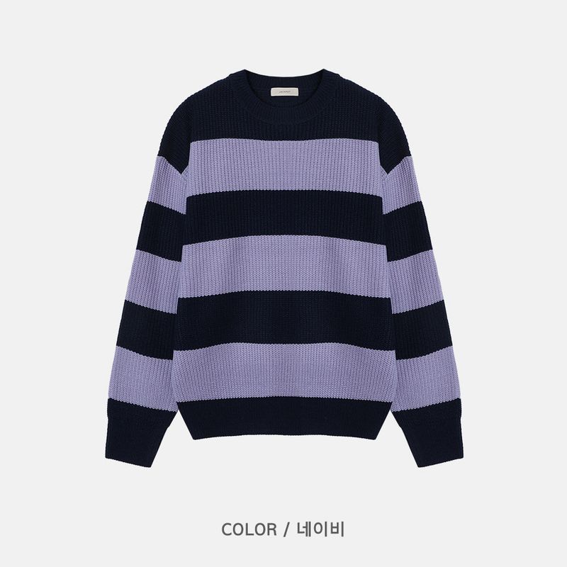 [BEST]CANDY DAILY DANGARA ROUND KNIT(8COLOR)