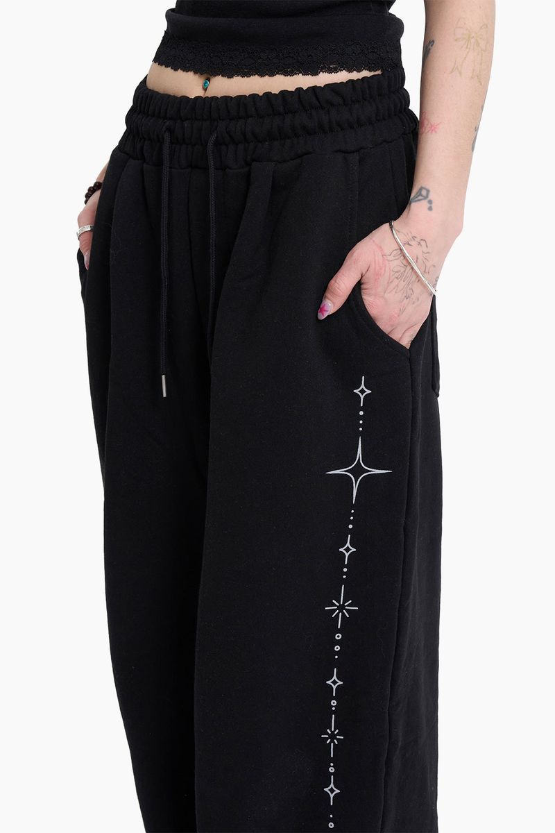 Ethnic balloon sweatpants