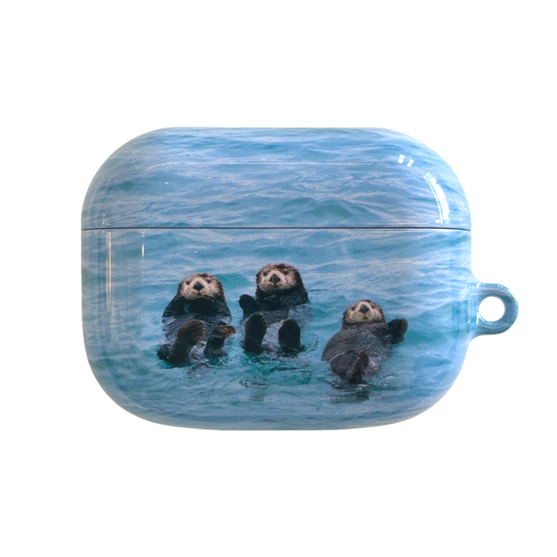 [sea otter triplets airpods case]