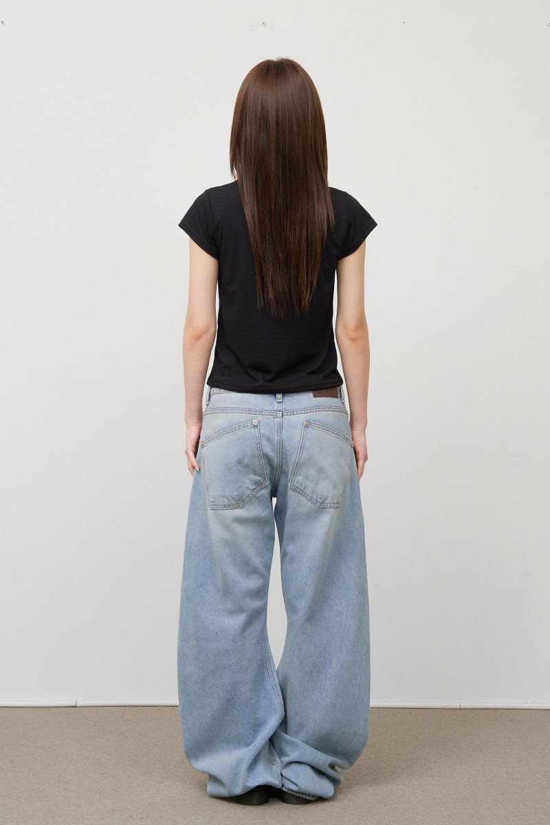 (W) Kate Wide Denim