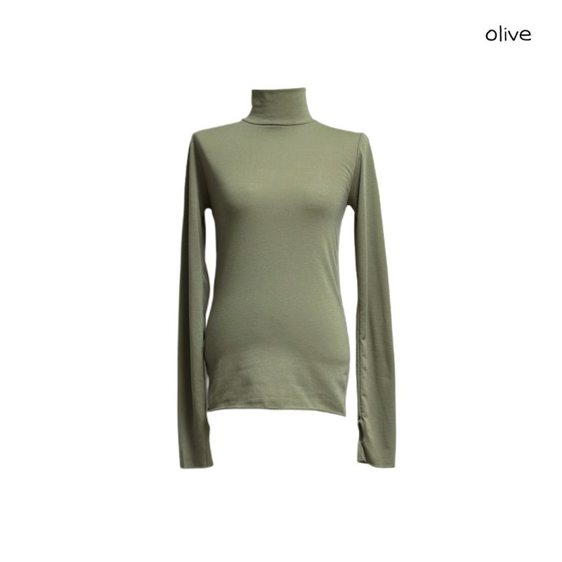 (4color) Atashi Hand Warmer Brushed Turtle Tee