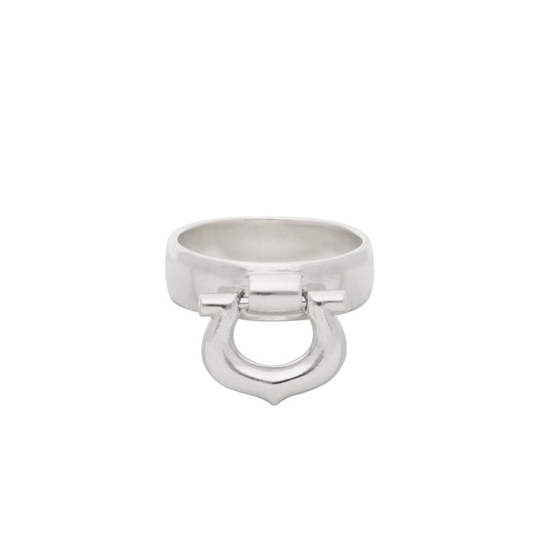 H'S SHOE CHARM RING