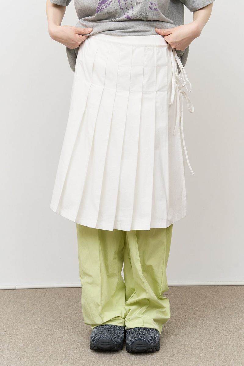 HIFIFNK（ハイファイファンク）の「(W) Has Pleats Wrap Skirt（Skirts）」