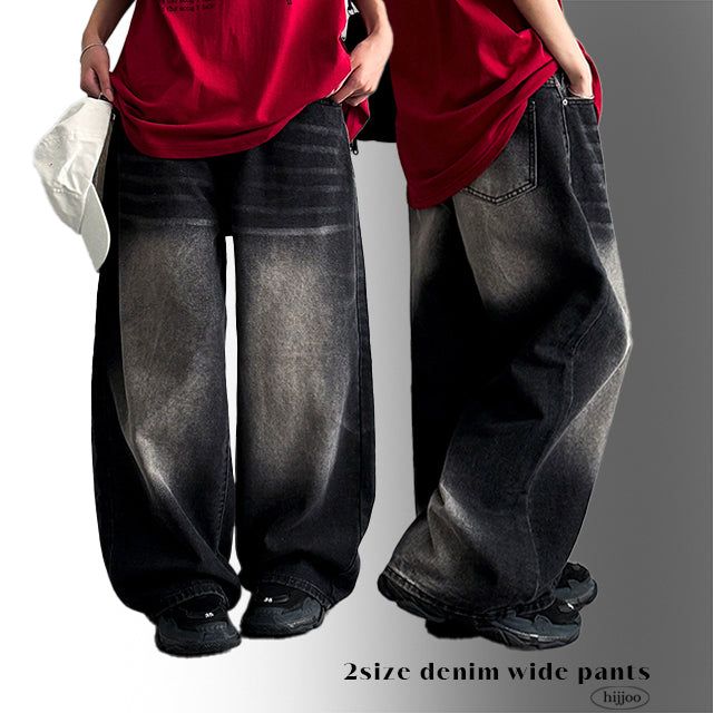 hijjoo(ハイチュー)の「Of washing denim wide pants(Pants)」