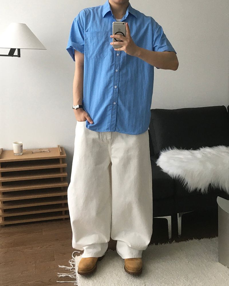 Serin Nylon Short Sleeve Shirt