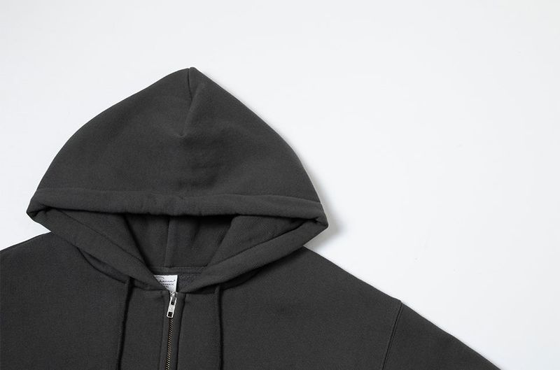 CEC ZIP-UP HOODIE(CHARCOAL)