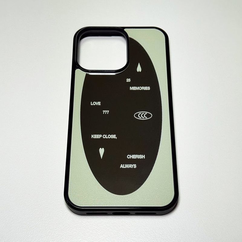 LOVE Memories Bumper Mirror Phone Case (SG)