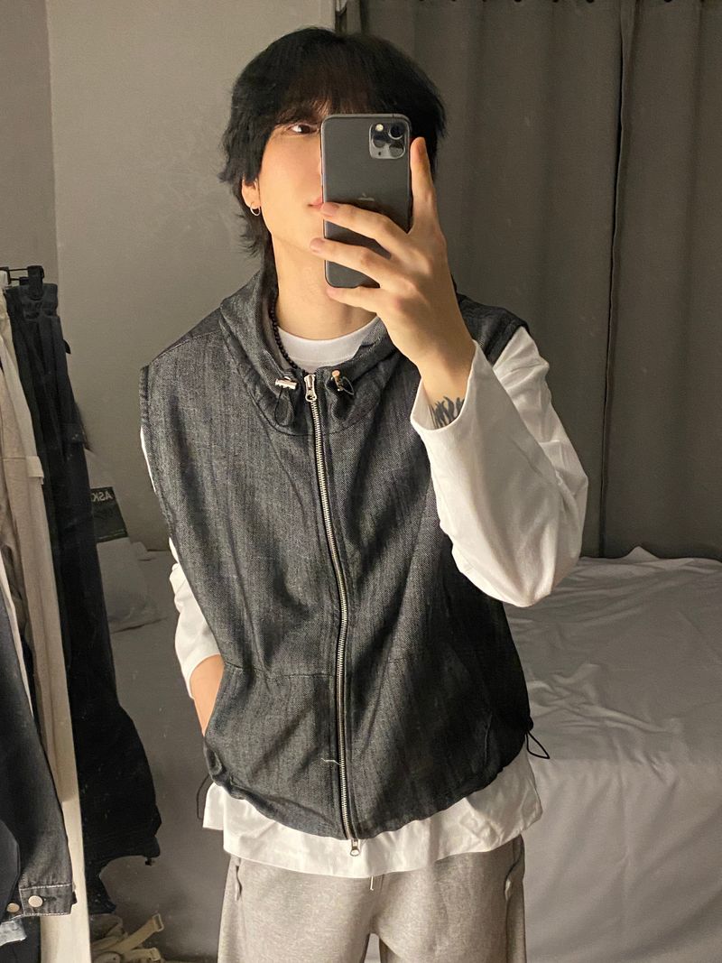 J Denim vest 2C